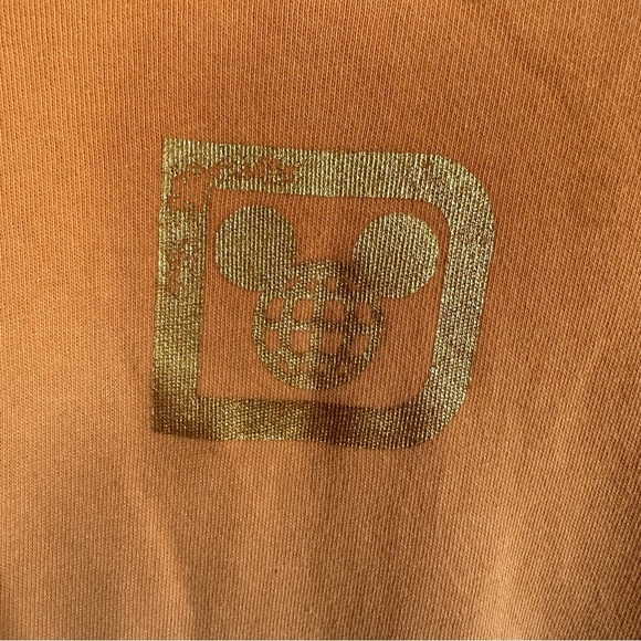 Walt Disney World sweatshirt XL castle design, orange/pink, Florida, theme park - Picture 4 of 14